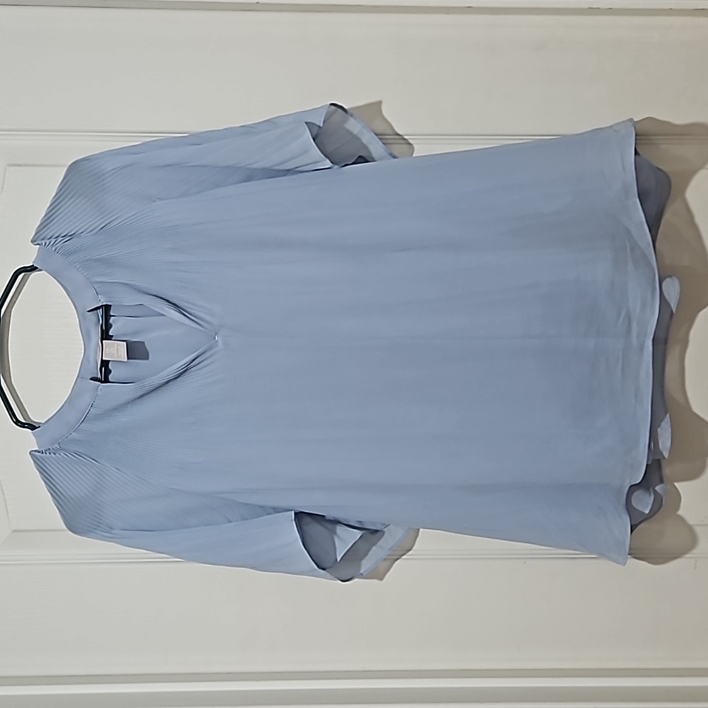 H& M Large Light Blue Blouse